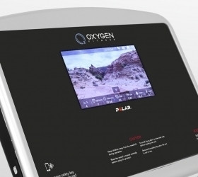 OXYGEN FITNESS NEW CLASSIC CUPRUM LCD Беговая дорожка