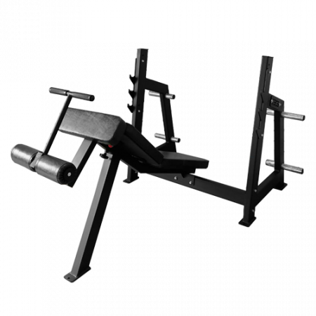 Скамья для жима под углом вниз Bronze Gym AL-306