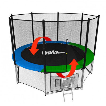 Батут UNIX line Classic 12 ft (outside)