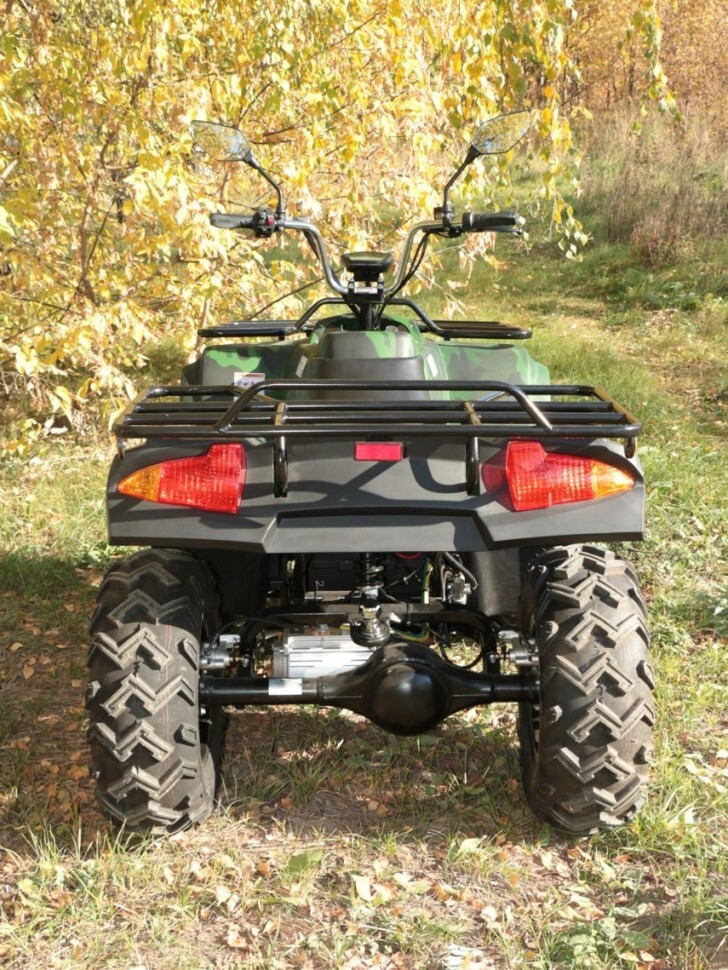 Вездеход-04У New (5000Вт 60В R12 алюм. Диф)