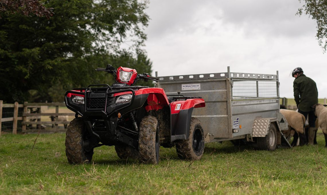 Квадроцикл HONDA TRX520