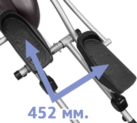OXYGEN FITNESS EX-45FD HRC+