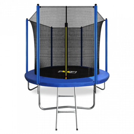 ARLAND Батут 8FT с внутренней страховочной сеткой и лестницей (Blue)