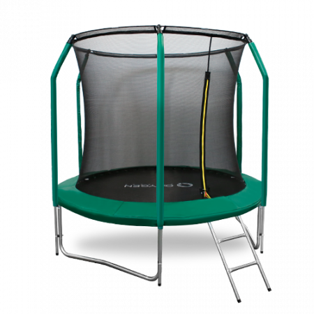 Батут Oxygen Fitness Premium 8 ft inside (Dark green)