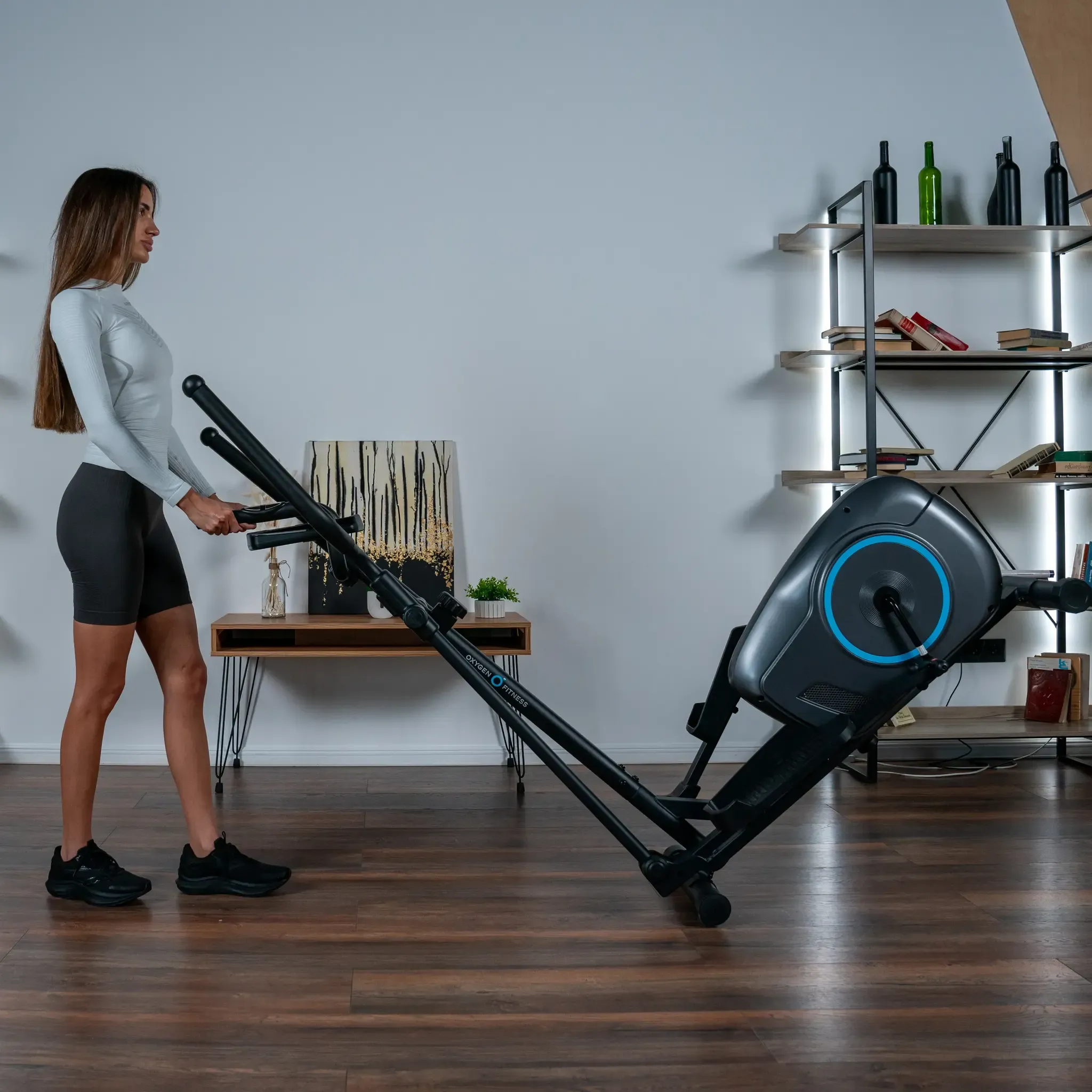 ЭЛЛИПТИЧЕСКИЙ ТРЕНАЖЕР ДОМАШНИЙ OXYGEN FITNESS CADENCE EL
