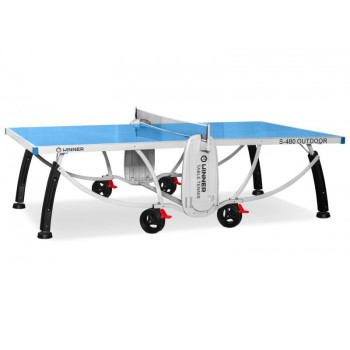 Теннисный стол всепогодный "Winner S-480 Outdoor" (274 х 152,5 х 76 см) с сеткой