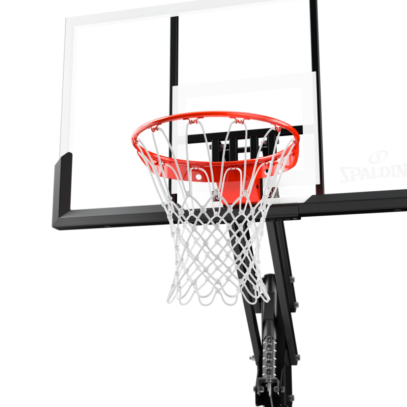 Баскетбольная стационарная стойка, акрил Spalding 54 " Gold In-Ground