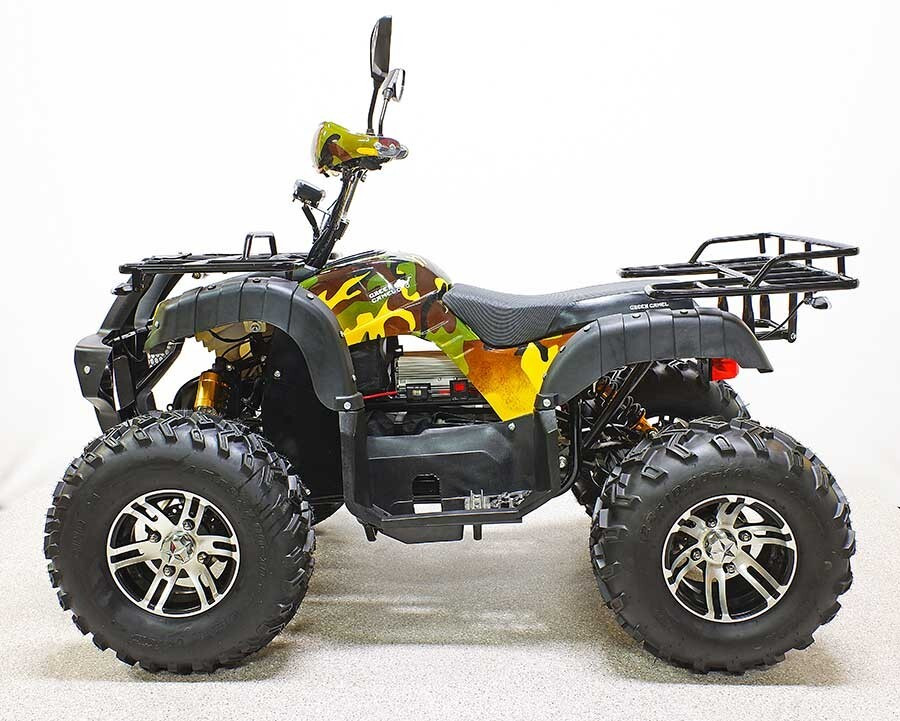 Квадроцикл GreenCamel Сахара AWD 4x4 (60V 2x2kW R10 alum Дифференциал)