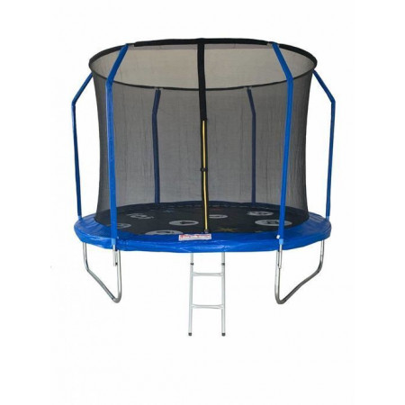 SPORTELITE PLAY ФИБЕРГЛАС С ПРИНТОМ, ЗАЩИТНОЙ СЕТКОЙ ВНУТРЬ, С ЛЕСТНИЦЕЙ FR-80-10FT