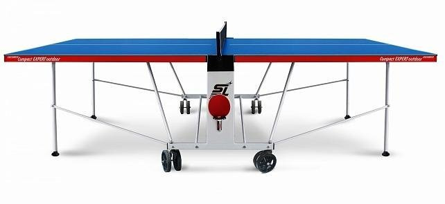 Теннисный стол всепогодный складной "Compact Expert Outdoor" (274 х 152,5 х 76 см)