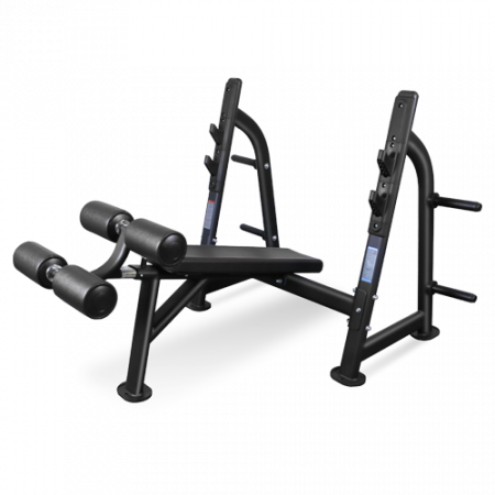 Скамья для жима с отрицательным наклоном Bronze Gym BR-1013