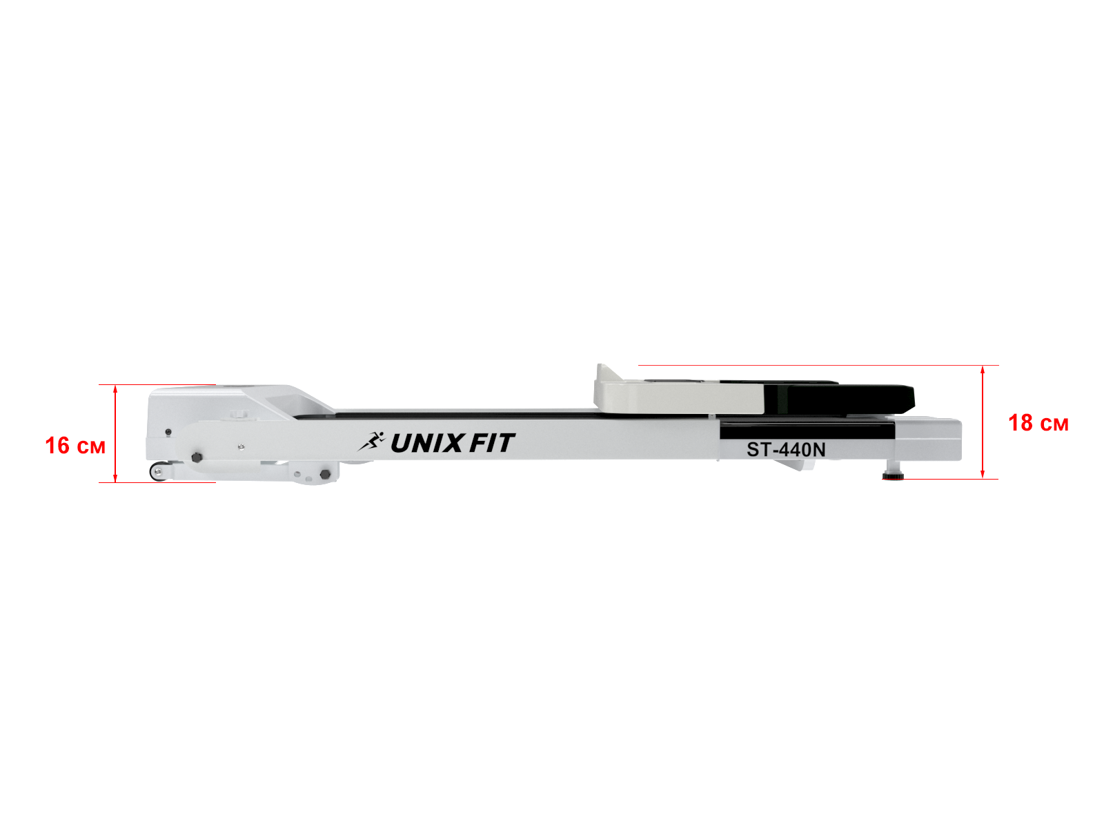 Беговая дорожка UNIX Fit ST-440N White