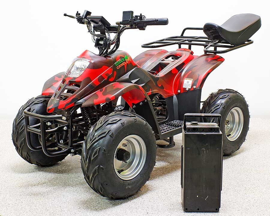 Квадроцикл GreenCamel Гоби K70 (36V 800W R7 Дифференциал) быстросъем