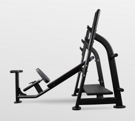 Скамья для жима наклонная Bronze Gym BR-1014