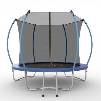 EVO JUMP Internal 8ft (Blue) Батут с внутренней сеткой и лестницей, диаметр 8ft (синий)