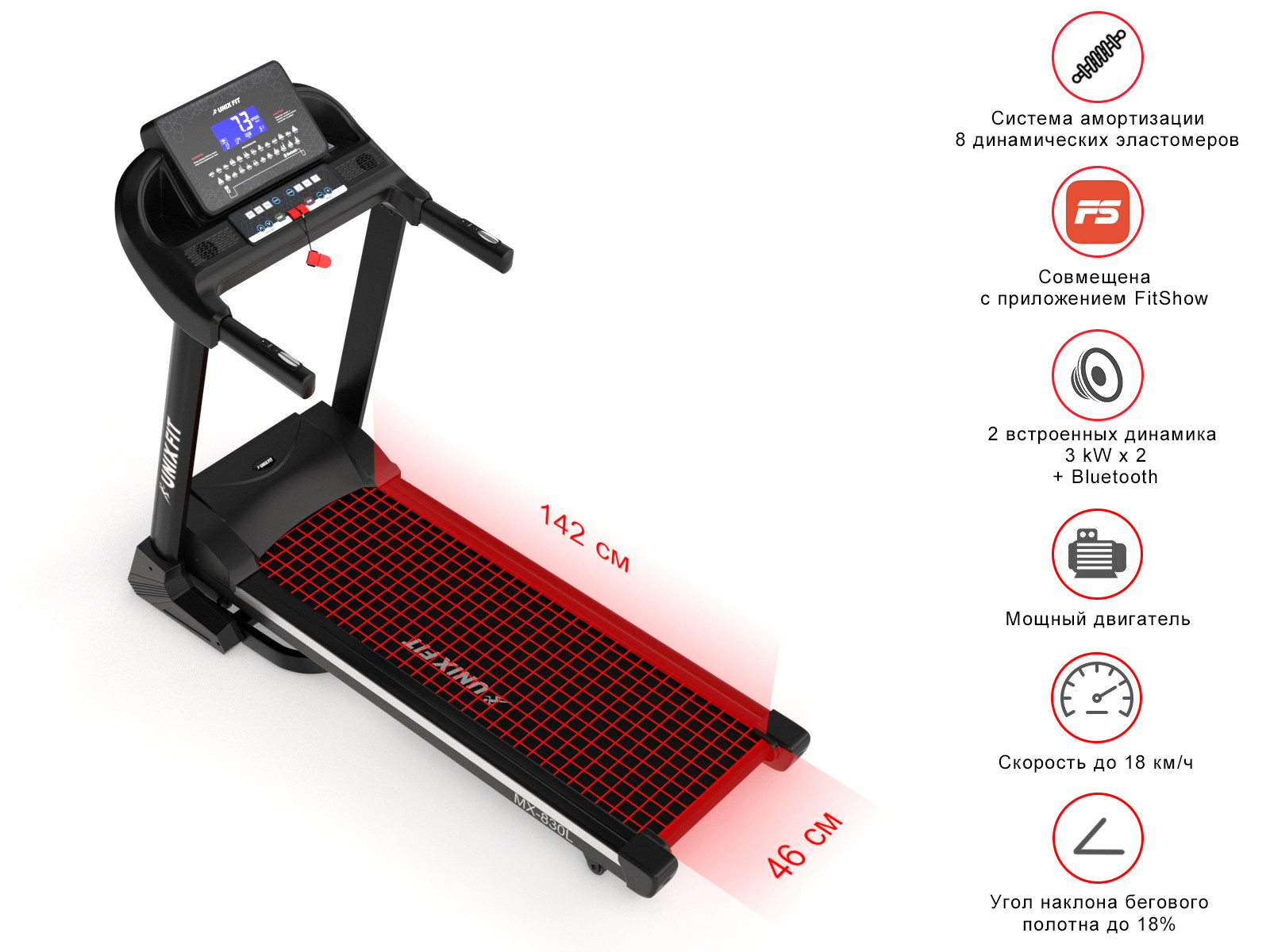 UNIXFIT MX-830L