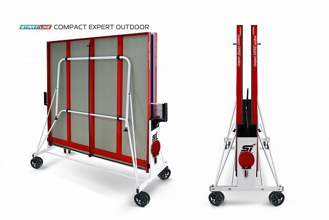Теннисный стол всепогодный складной "Compact Expert Outdoor" (274 х 152,5 х 76 см)
