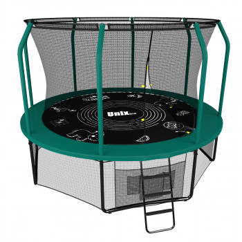 Батут UNIX line SUPREME GAME 16 ft (green)