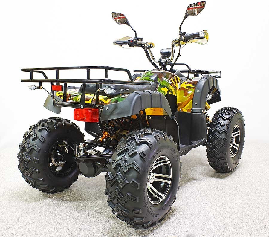 Квадроцикл GreenCamel Сахара AWD 4x4 (60V 2x2kW R10 alum Дифференциал)