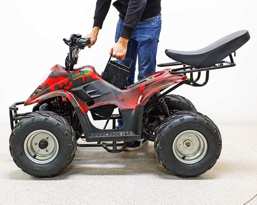 Квадроцикл GreenCamel Гоби K70 (36V 800W R7 Дифференциал) быстросъем