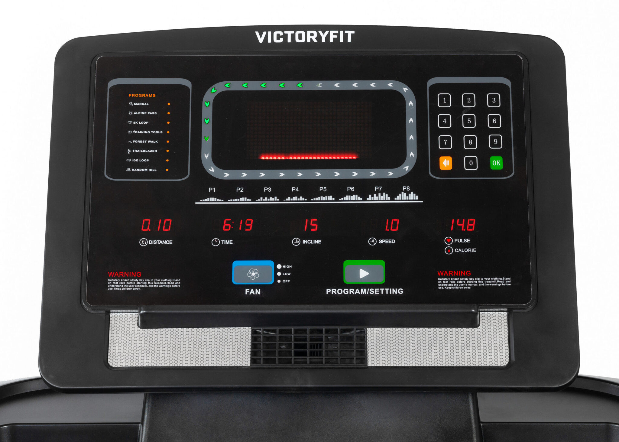 Беговая дорожка VictoryFit GYM-8009